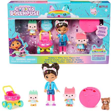 Koci Domek Gabi Zestaw Kocia Opiekunka Gabby's Dollhouse figurki + akcesoria