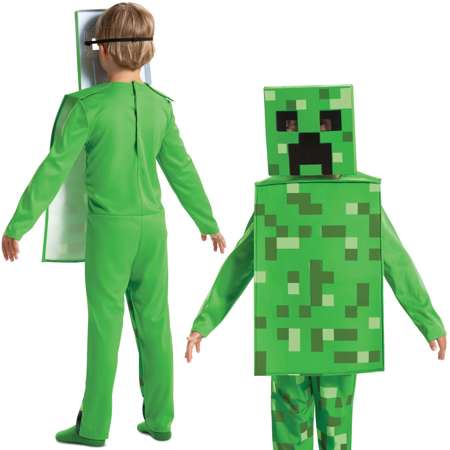 Kostium Minecraft Strój karnawałowy Creeper 127-136 cm