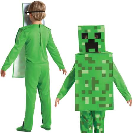 Kostium Minecraft Strój karnawałowy Creeper 137-149 cm 10-12L