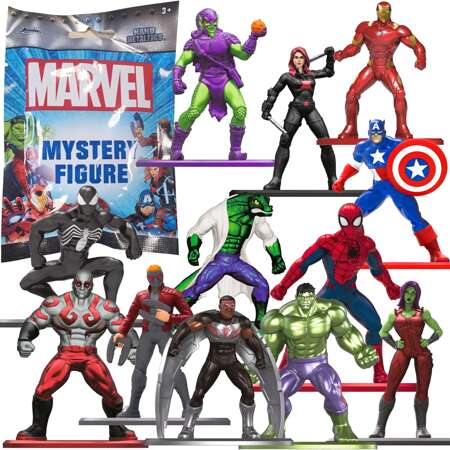 Marvel metalowa figurka Avengers niespodzianka w saszetce losowa figurka metalfigs 4cm