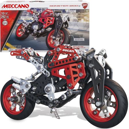 Meccano Klocki konstrukcyjne Motocykl Monster 1200S 292 elementy