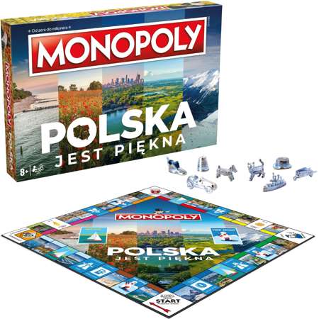 Monopoly: Polska jest piękna nowa edycja 2022 Winning Moves
