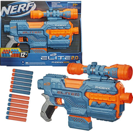 OUTLET NERF pistolet wyrzutnia Elite 2.0 Phoenix CS 6 + 10 strzałek PO ZWROCIE