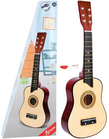 OUTLET Small Foot drewniana Gitara klasyczna dla dzieci 6 strun WADLIWA