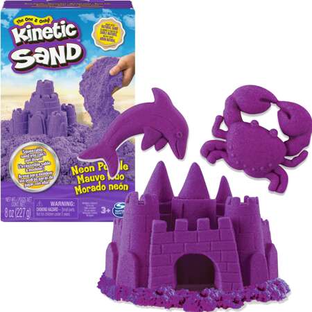 Piasek kinetyczny Kinetic Sand fioletowy 227 g