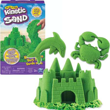 Piasek kinetyczny Kinetic Sand zielony 227 g