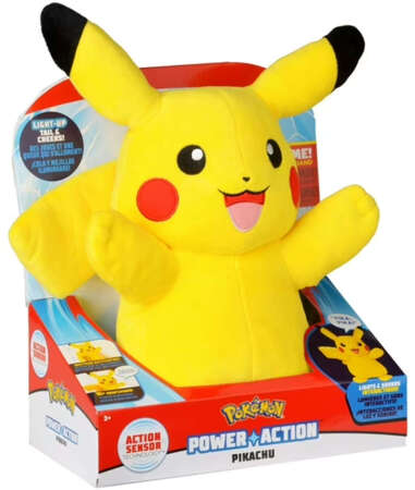 Pikachu Interaktywna Maskotka Pokemon Power Action 30 cm