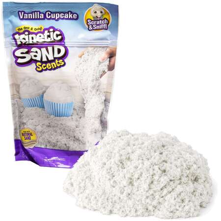 Plastyczny Biały Piasek Kinetyczny Kinetic Sand Scents Vanilla  227 g biały o zapachu wanilii