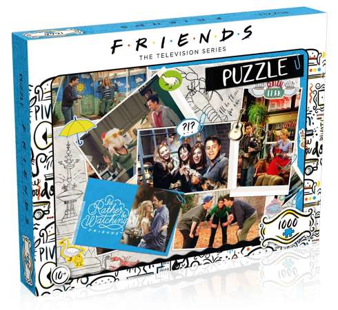 Puzzle 1000 Friends Przyjaciele Scrapbook Winning Moves