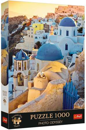 Puzzle 1000 Miasteczko Oia Santorini Trefl