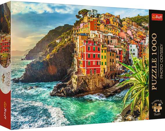 Puzzle 1000 Miasteczko Riomaggiore Trefl