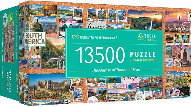 Puzzle 13500 The Journey of Thousand Miles UFT Trefl