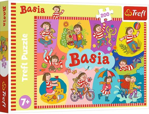 Puzzle 200 Basia Trefl 7+