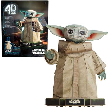 Puzzle 4D Build Star Wars Gwiezdne Wojny Grogu Baby Yoda model figurka 3D do złożenia