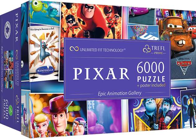 Puzzle 6000 Disney Pixar Epic Animation Gallery UFT Trefl