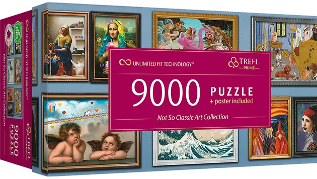 Puzzle 9000 The Greatest Disney Collection Not So Classic Art UFT Trefl