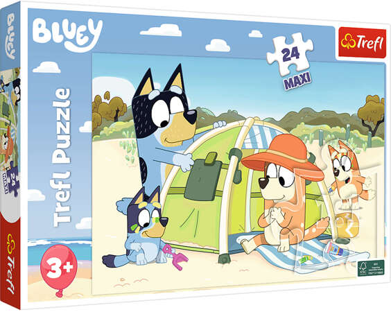 Puzzle Trefl Wspaniały dzień Bluey 24 elementy Maxi 3+