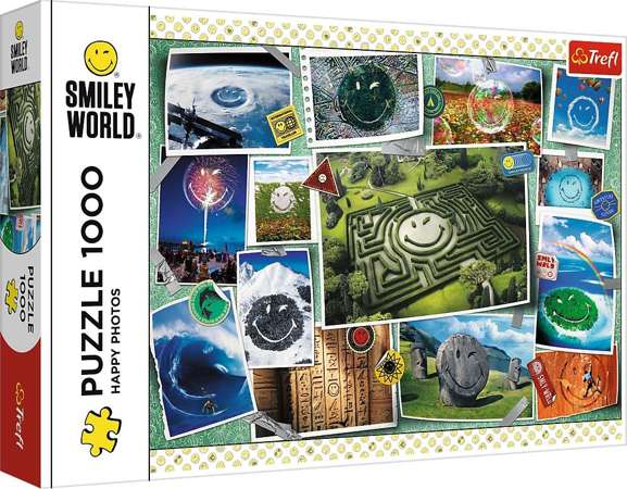 Smiley World Puzzle 1000 elementów Wesołe zdjęcia