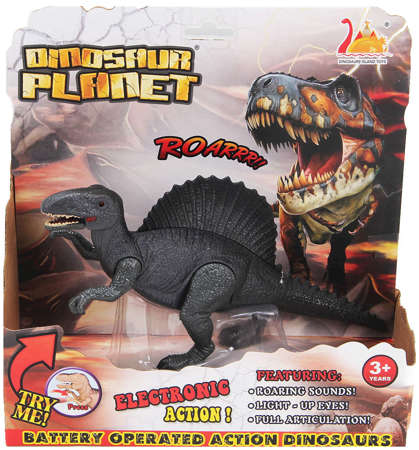 Spinozaur Figurka dinozaur światło dźwięk 13 cm