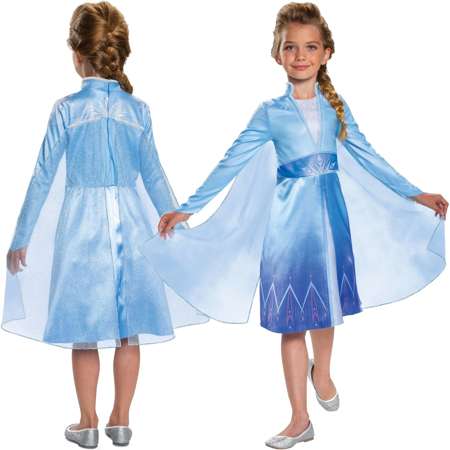 Strój karnawałowy Disney Kraina Lodu Elsa Frozen Księżniczka 110-122 cm (5-6 lat)