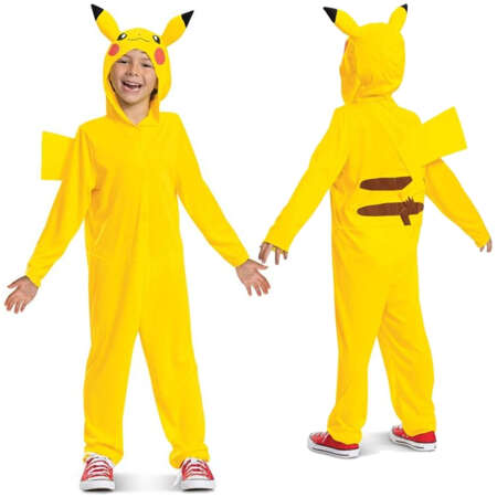 Strój karnawałowy Pokemon Pikachu kostium żółte przebranie 109-126 cm (4-6 lat)