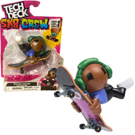 Tech Deck Sk8 Crew S1 zestaw deskorolka+figurka