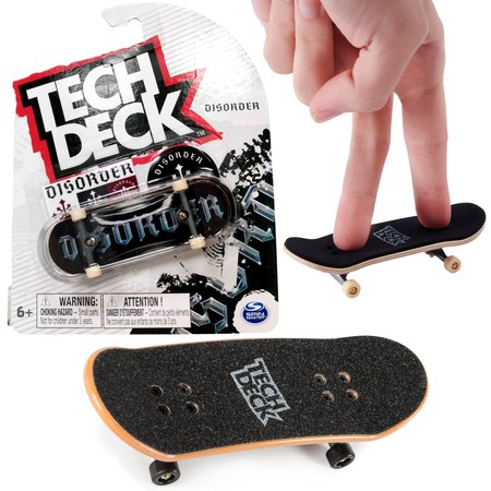 Tech Deck deskorolka fingerboard Disorder + naklejki