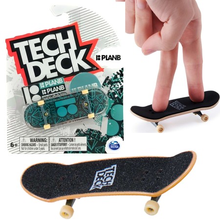 Tech Deck deskorolka fingerboard PlanB Felipe+ naklejki