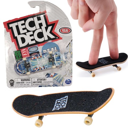 Tech Deck deskorolka fingerboard Real miraż Gołąb+ naklejki