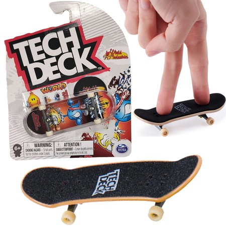 Tech Deck deskorolka fingerboard World Industries Krople + naklejki