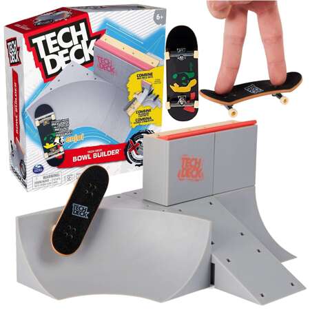 Tech Deck fingerboard zestaw rampa Bowl Builder + deskorolka