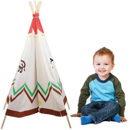 Tipi Wigwam Namiot dla dzieci Tipi Deluxe do domu i ogrodu