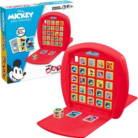 Top Trumps Match Myszka Mickey Disney i przyjaciele strategiczna gra dla dzieci Winning Moves