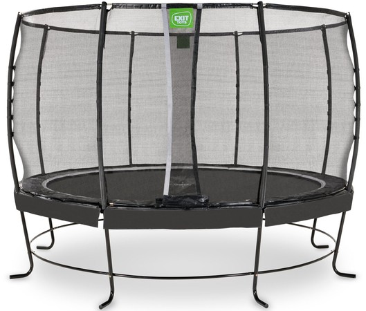 Trampolina ogrodowa z siatką zabezpieczającą Lotus Premium 366 cm czarna