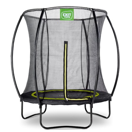 Trampolina ogrodowa z siatką zabezpieczającą Silhouette 183 cm czarna