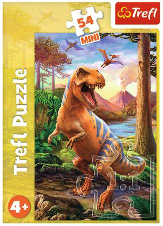 Trefl Puzzle Mini 54 Dinozaury #2 USZKODZONE OPAKOWANIE