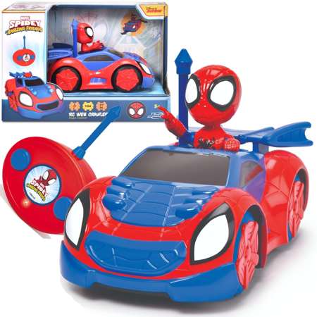 Zdalnie sterowany pojazd Crawler Spidey i super-kumple RC