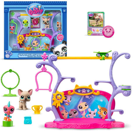 Zestaw Littlest Pet Shop Pets Got Talent figurki + akcesoria