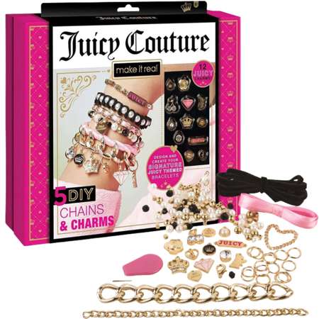 Zestaw do bransoletek - Make It Real, Juicy Couture, Chains & Charms